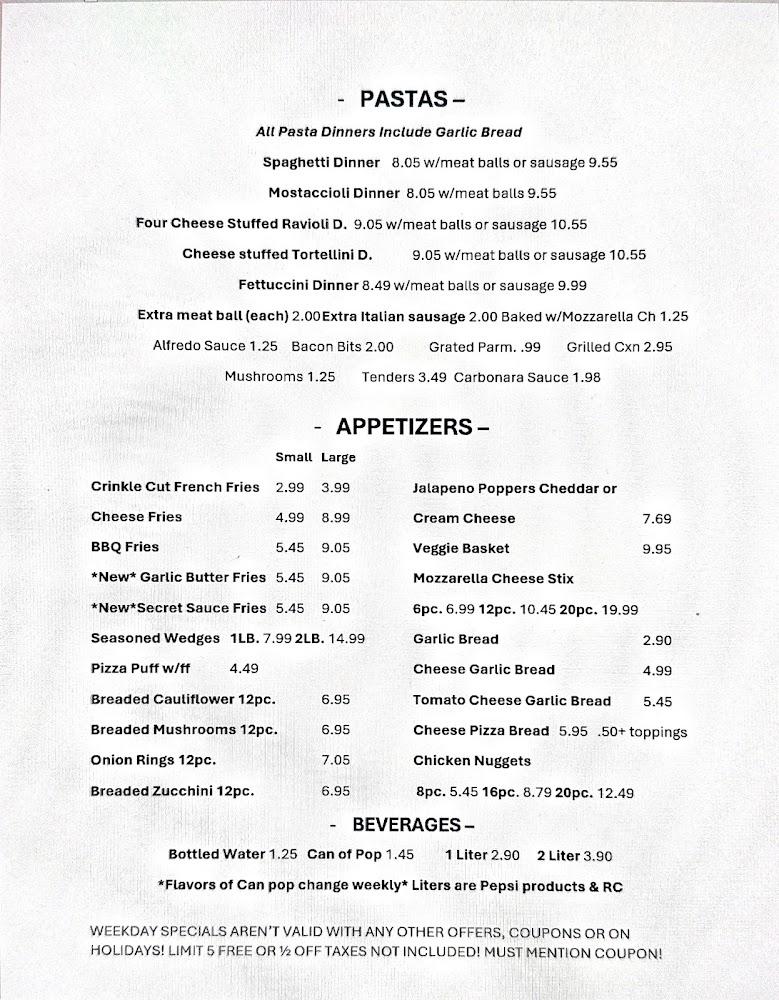 Isabella's Pizza of Whiting Small Taco Pizza