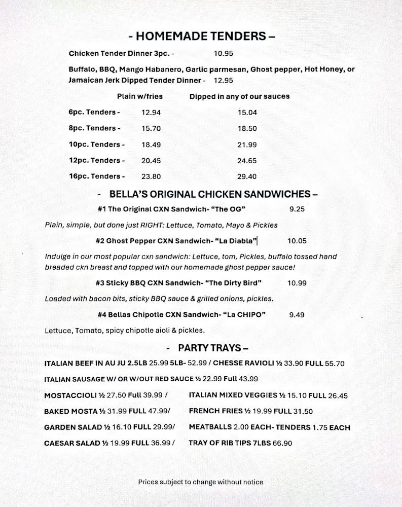 Isabella's Pizza of Whiting Menu image 4